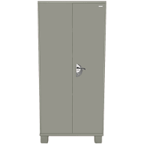 METAL ALMIRAH WITH 5-COMPARTMENTS, DOOR 1mm & BODY 0.7mm THICK 6.5ft Hx3ft WX19Inch Deep