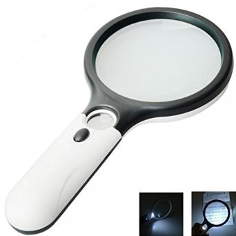 Dolphin 3 Led Hand Magnifier