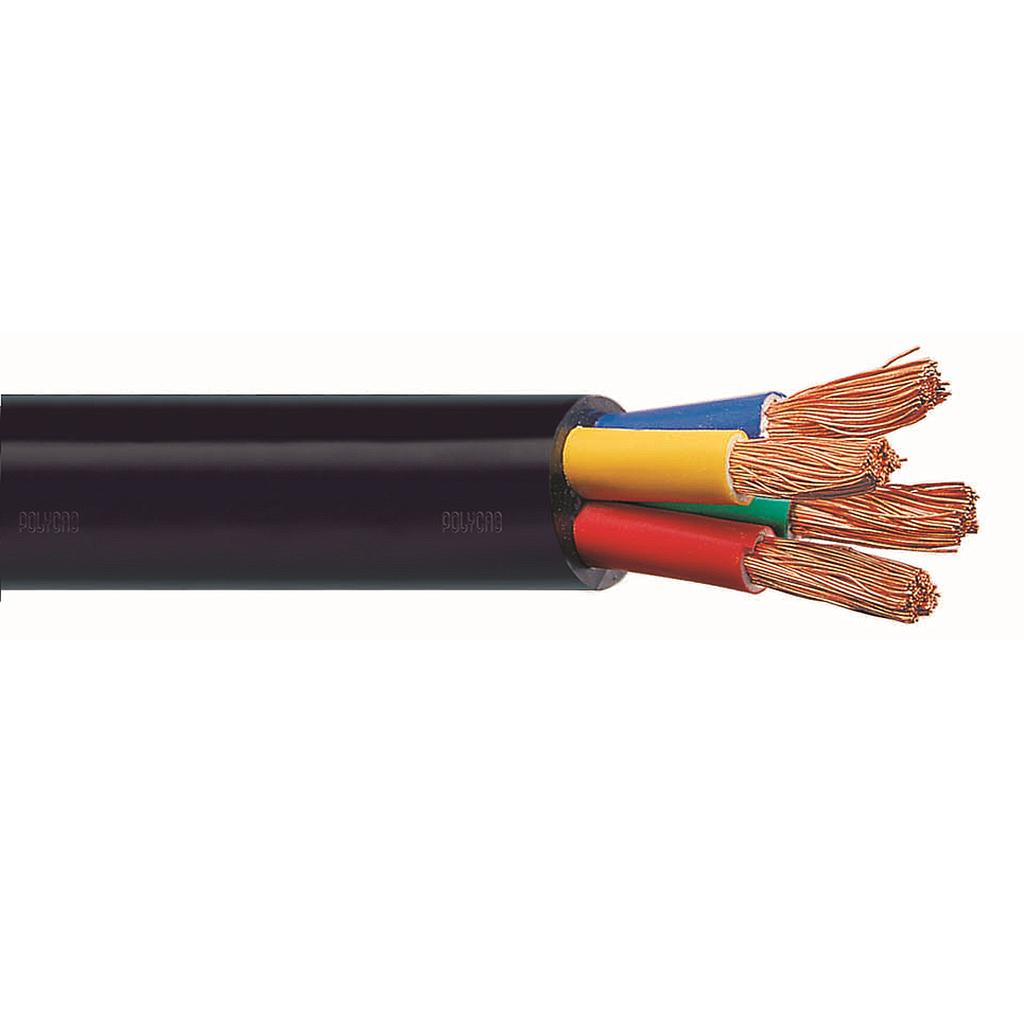 10 Sqmm 4 Core Copper flexible Cable