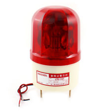 Red colour Tower lamp with rotating Siren (24V DC)