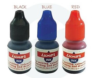 Luxury Parmanent Marker Ink Bottle 15 ML-Black