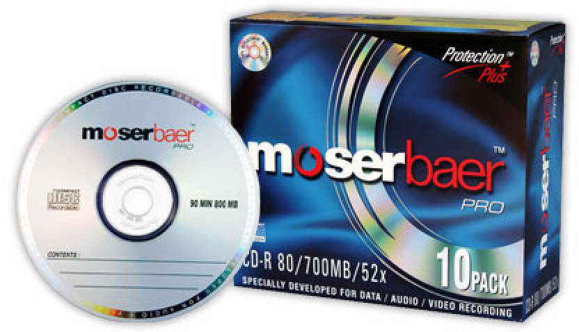 Moserbear Cd R 80 /700 MB